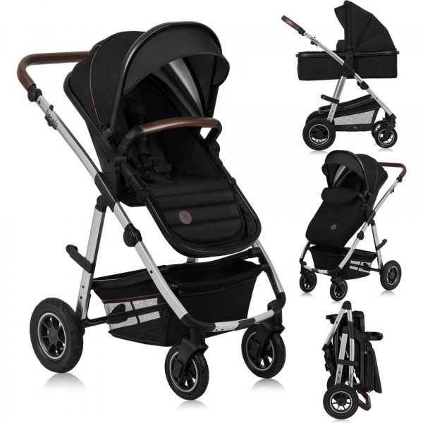 Poussette multifonction amber - blue navy Lionelo