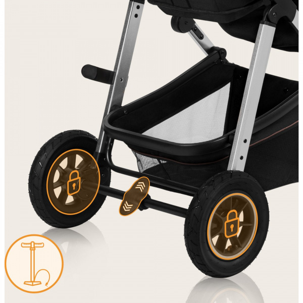 Poussette multifonction amber - blue navy Lionelo