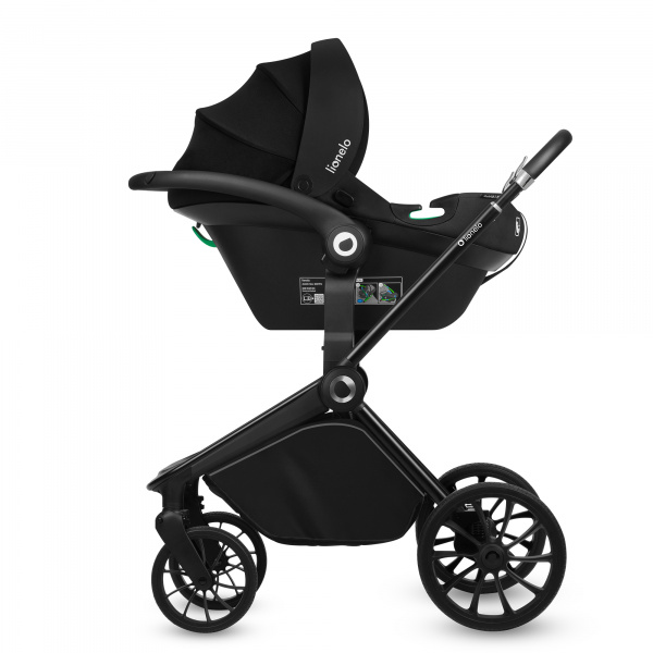 Poussette mika plus 3in1 black onyx Lionelo