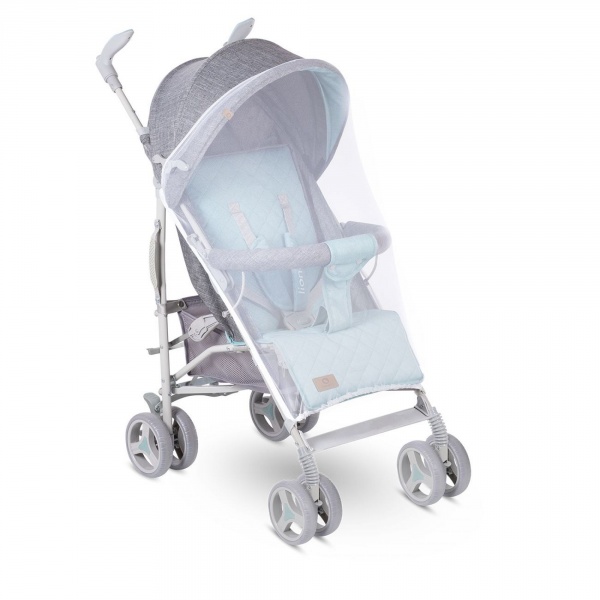 Poussette irma grey & mint Lionelo