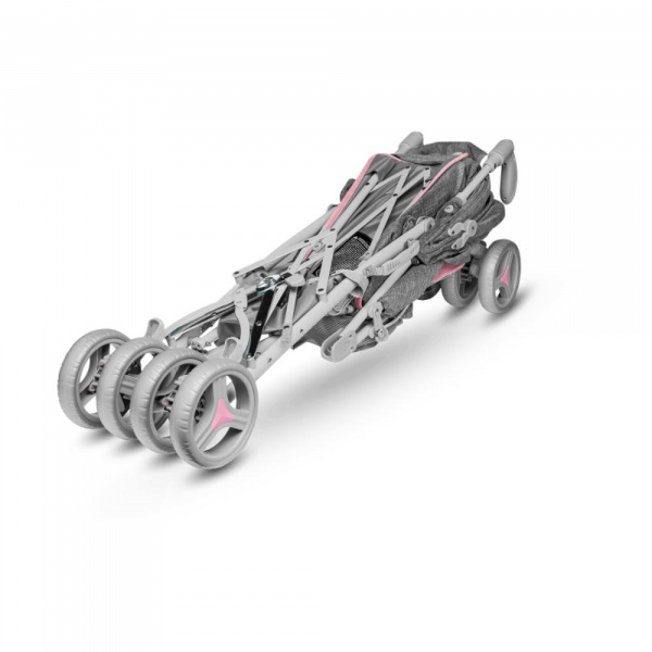 Poussette irma grey & mint Lionelo