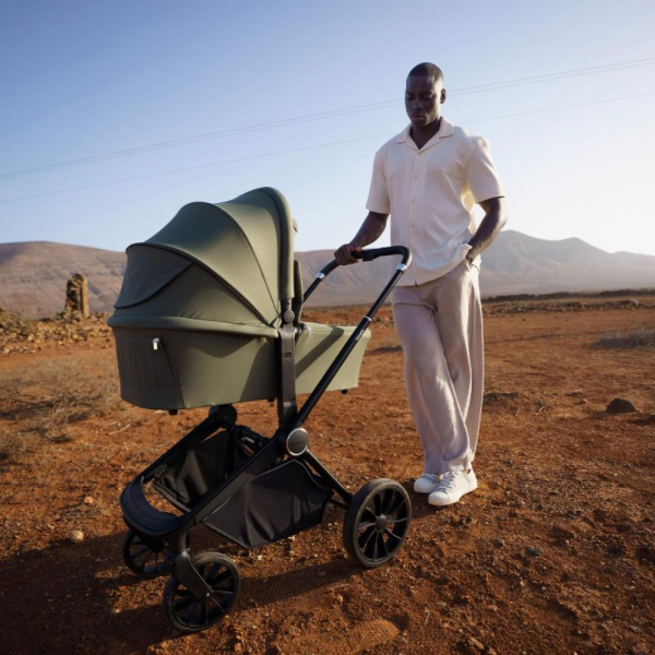 Poussette mika plus trio green olive Lionelo