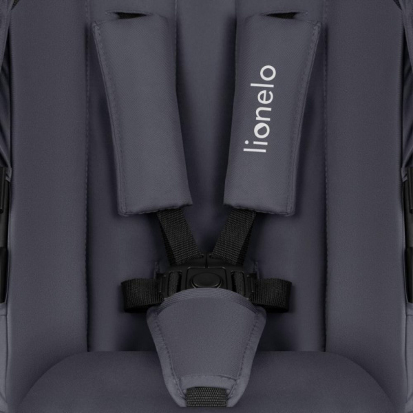 Poussette trio amber + nacelle + coque grey graphite Lionelo