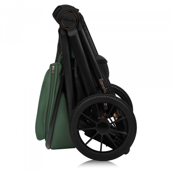 Poussette duo layla + nacelle green forest Lionelo