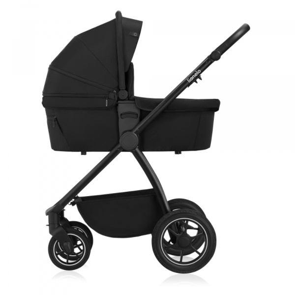 Poussette duo meril + nacelle grey stone Lionelo