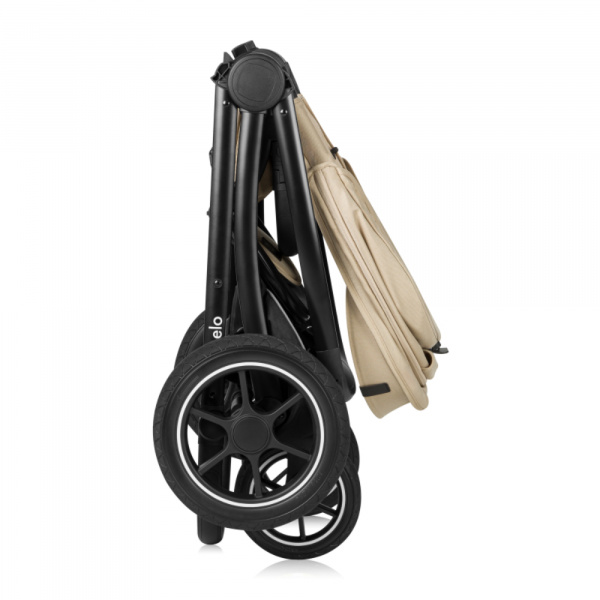 Poussette trio meril + nacelle + coque grey stone Lionelo