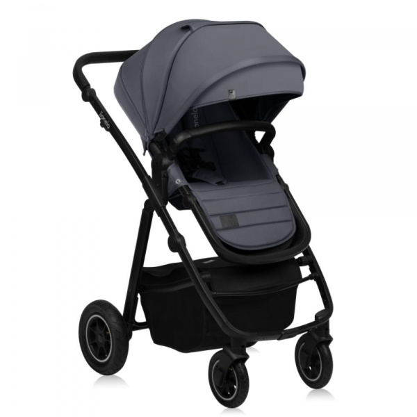 Poussette duo amber + nacelle grey graphite Lionelo