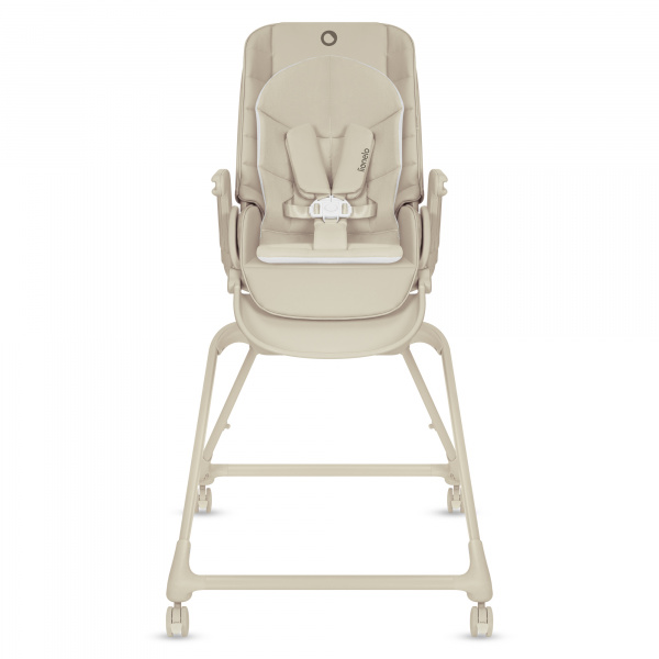 Chaise haute maddie set beige Lionelo