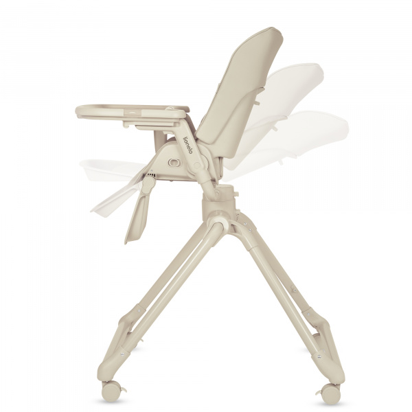 Chaise haute maddie set beige Lionelo