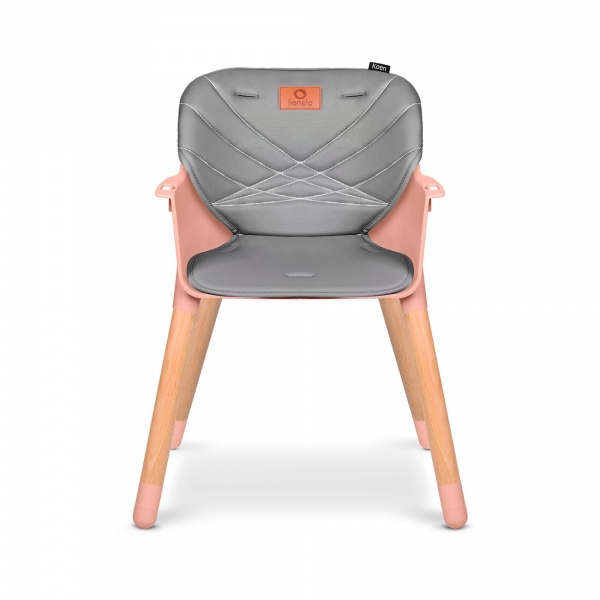 Chaise haute évolutive koen pink rose Lionelo