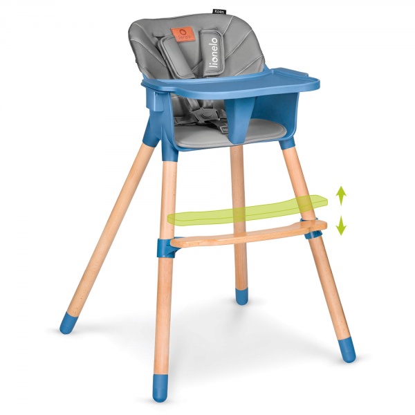 Chaise haute koen blue sky Lionelo