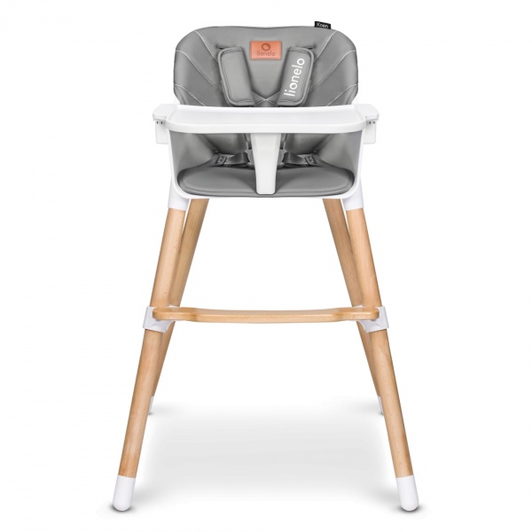 Chaise haute évolutive koen grey stone Lionelo