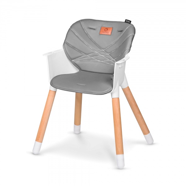 Chaise haute évolutive koen grey stone Lionelo