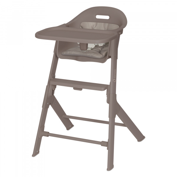 Chaise haute beny beige taupe Lionelo