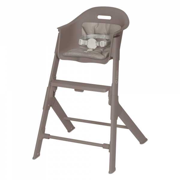 Chaise haute beny beige taupe Lionelo