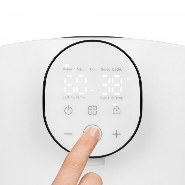 Robot préparateur de boissons lactées babypresto - white natural Lionelo