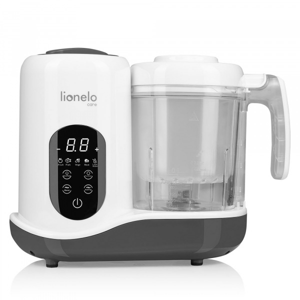 Robot cuiseur / mixeur bébé - white natural grey Lionelo