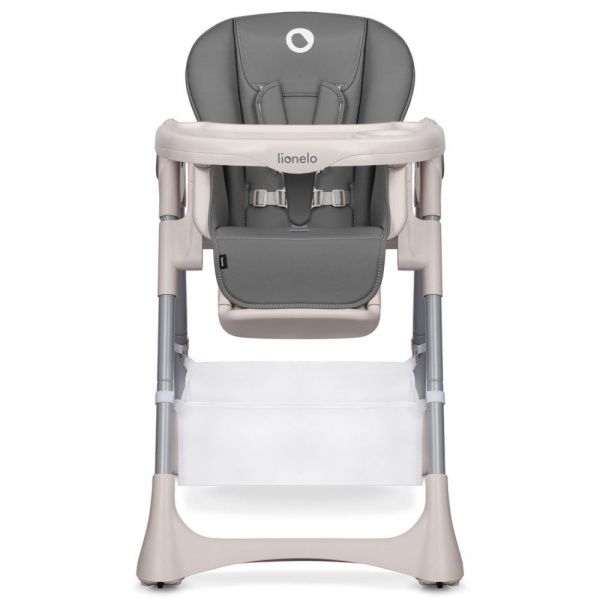 Chaise haute bébé zanna grey stone Lionelo