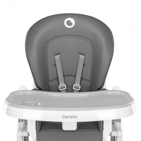 Chaise haute linn plus grey Lionelo