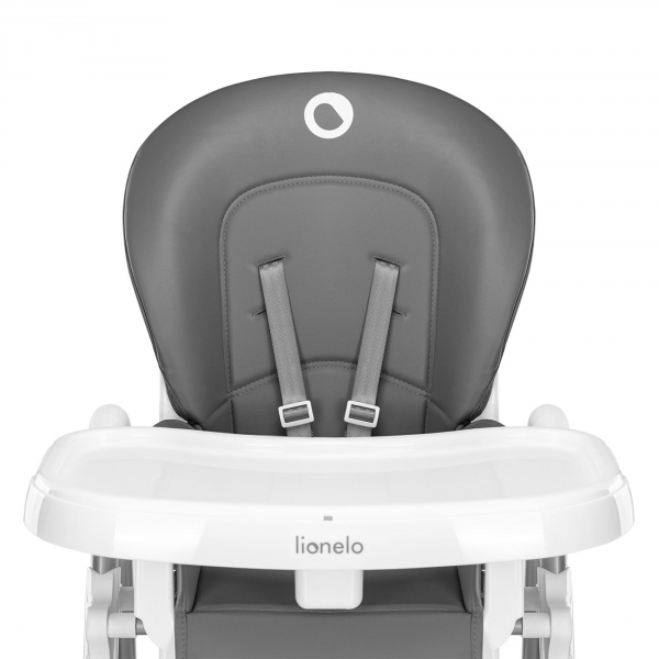 Chaise haute linn plus grey Lionelo