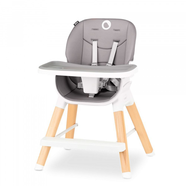 Chaise haute évolutive 4en1 mona stone Lionelo