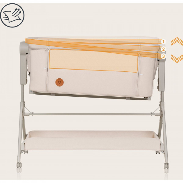 Lit cododo leonie plus beige sand Lionelo