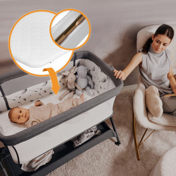 Lit cododo leonie plus beige sand Lionelo