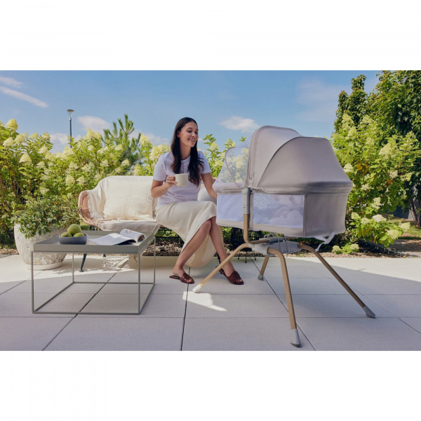 Lit voyage bébé 3en1 malin evo - beige natural Lionelo