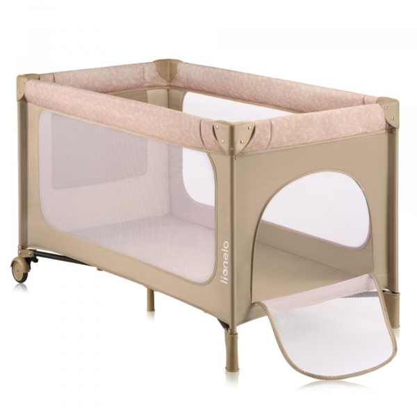 Lit parapluie jasmin easy fold beige sand Lionelo