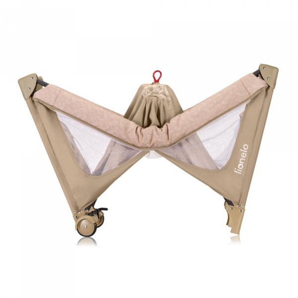 Lit parapluie jasmin easy fold beige sand Lionelo