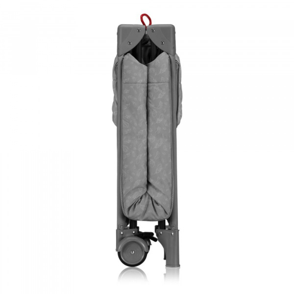 Lit parapluie jasmin easy fold grey stone Lionelo