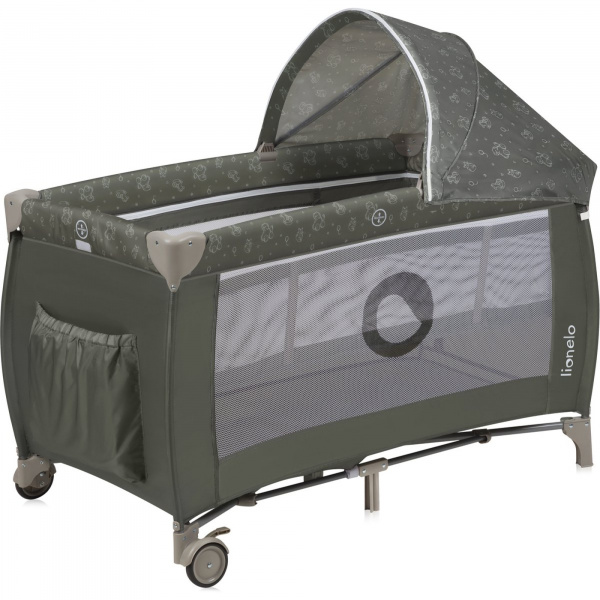 Lit évolutif sven plus - beige olive Lionelo