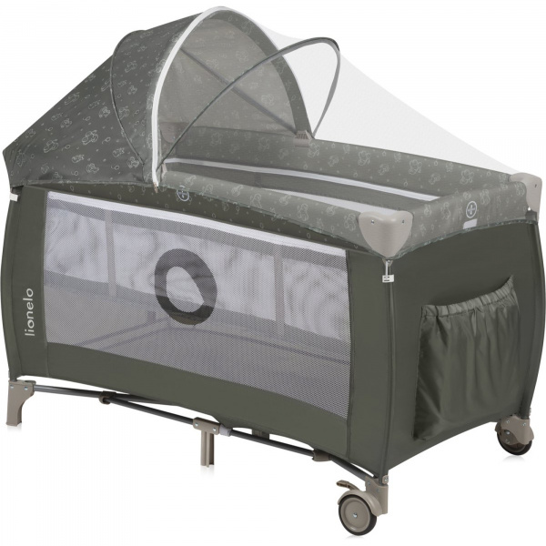 Lit évolutif sven plus - beige olive Lionelo