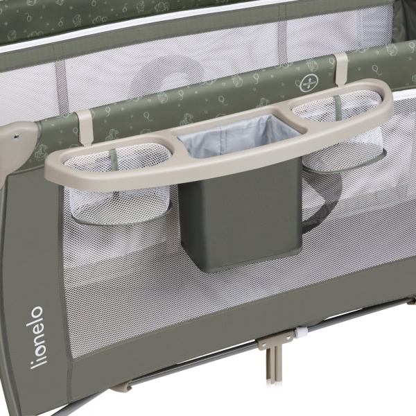 Lit évolutif sven plus - beige olive Lionelo