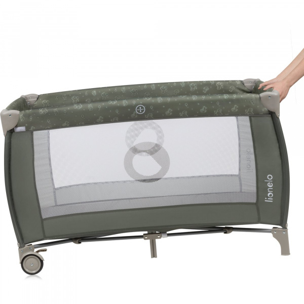 Lit évolutif sven plus - beige olive Lionelo