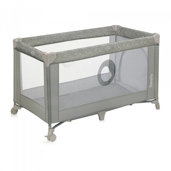 Lit parapluie bébé stefi 2 en 1 pliable beige sand Lionelo