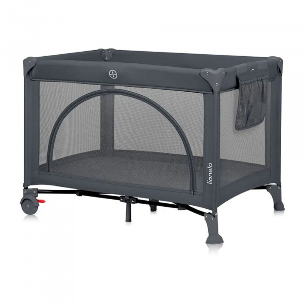 Lit parapluie bébé laura compact 2 en 1 grey concrete Lionelo