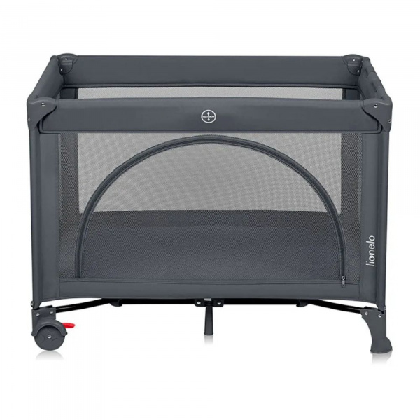 Lit parapluie bébé laura compact 2 en 1 grey concrete Lionelo