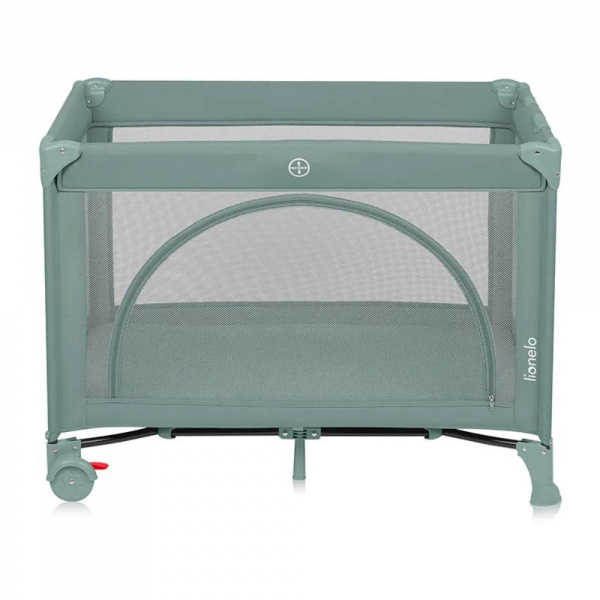 Lit parapluie bébé laura compact 2 en 1 green sage Lionelo