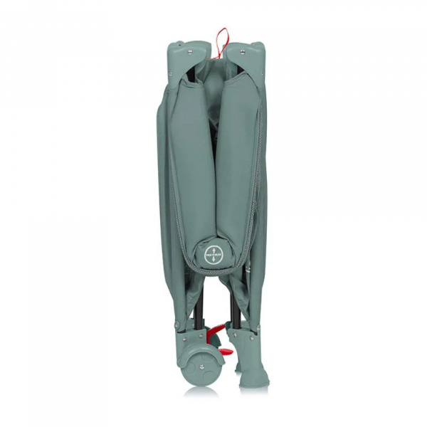 Lit parapluie bébé laura compact 2 en 1 green sage Lionelo