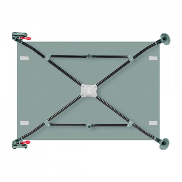 Lit parapluie bébé laura compact 2 en 1 green sage Lionelo