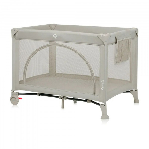 Lit parapluie bébé laura compact 2 en 1 beige sand Lionelo