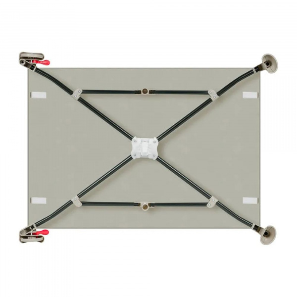 Lit parapluie bébé laura compact 2 en 1 beige sand Lionelo