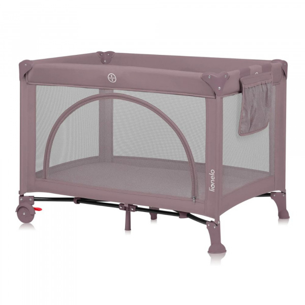 Lit parapluie bébé laura compact 2 en 1 pink nude Lionelo