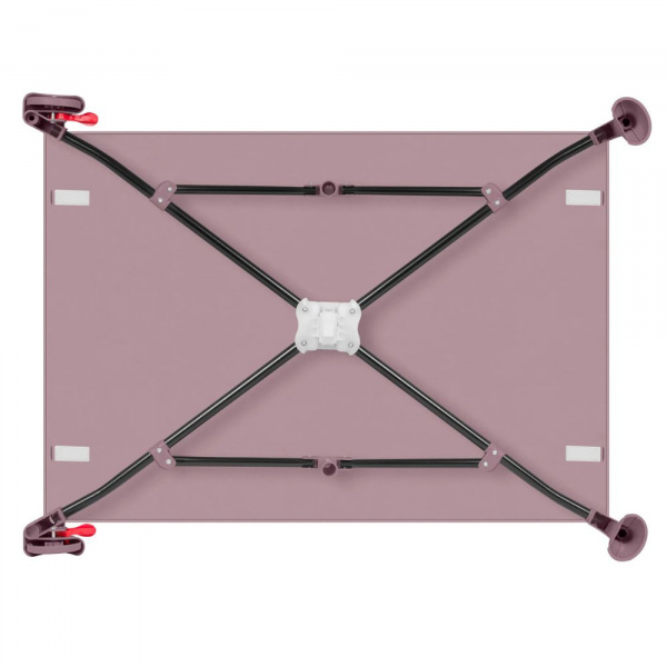 Lit parapluie bébé laura compact 2 en 1 pink nude Lionelo