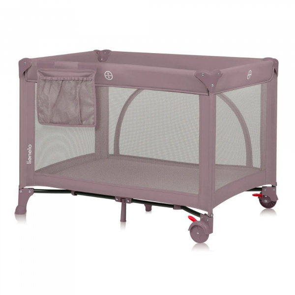 Lit parapluie bébé laura compact 2 en 1 pink nude Lionelo