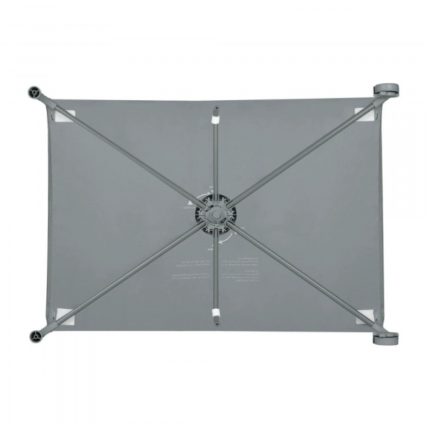 Lit parapluie bébé amelie compact avec matelas grey concrete Lionelo