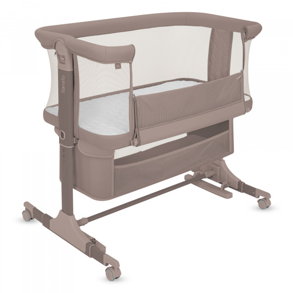 Lit bébé jodie beige taupe Lionelo
