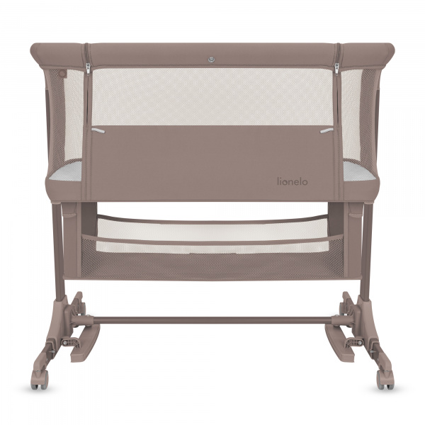 Lit bébé jodie beige taupe Lionelo