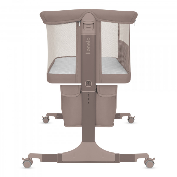 Lit bébé jodie beige taupe Lionelo